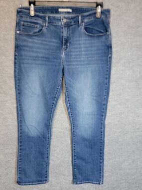 Levi's Classic Mid Rise Skinny Jeans Size 18